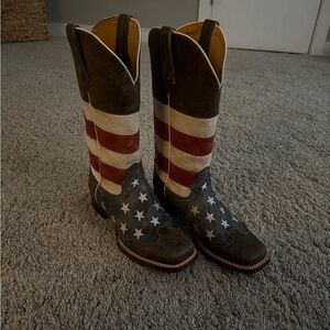 Roper American Flag Cowboy Boots
